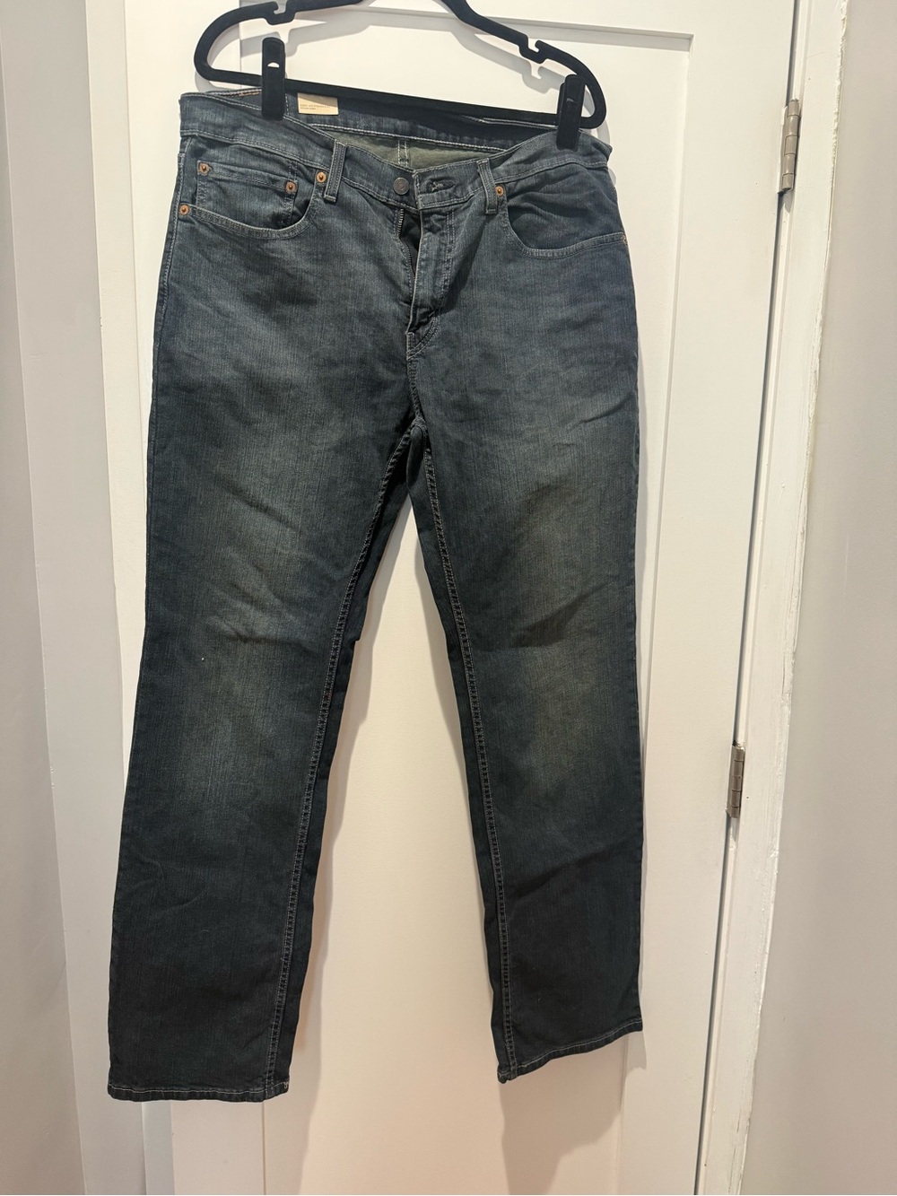 Levi's Men's Straight Jeans in Faded Blue-Gray